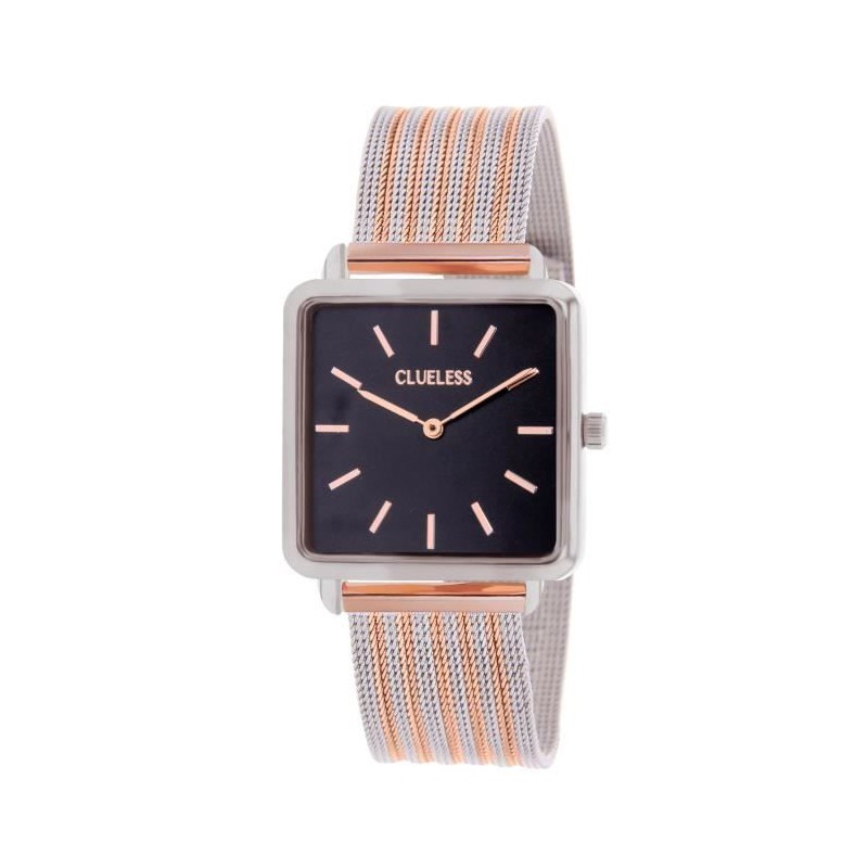 Clueless Quartz Watch Bcl10144 002 Silver And Two Tone Woman