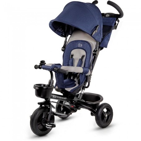 Kinderkraft Tricycle Aveo Blue 3 Wheels Scalable Foldable