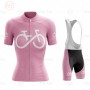 Women's Triathlon Short Sleeve Cycling Jersey Sets Skinsuit Maillot Ropa Ciclismo Bicycle Clothing Bike Shirts Bicycle Mtb