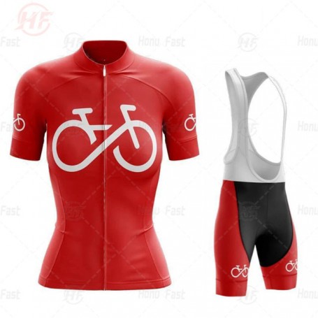Women's Triathlon Short Sleeve Cycling Jersey Sets Skinsuit Maillot Ropa Ciclismo Bicycle Clothing Bike Shirts Bicycle Mtb