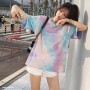 T Shirt For Women Korean Style  Camisetas De Mujer Letter Print Tshirts Large Size Tops Blouses