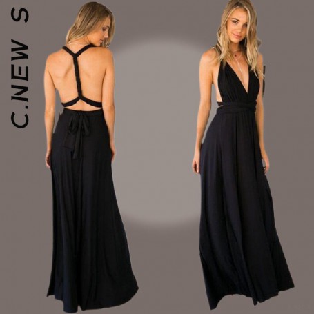 Dress A Multiway Wrap Convertible Red Dress Women Vestidos Female Dress Woman