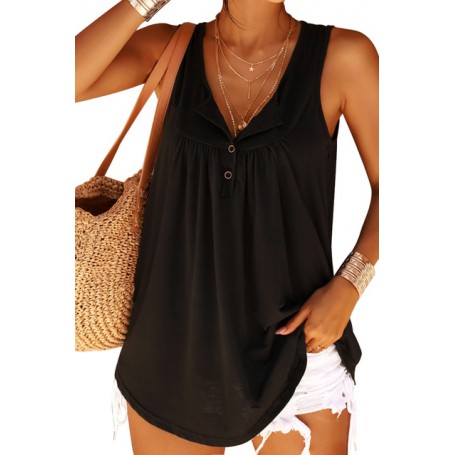 Womens Fashion Tank Top Sleeveless Solid Colour Casual Vest Sexy Pullover Tops Summer Best Seller Tee Tops Homewear Camisole