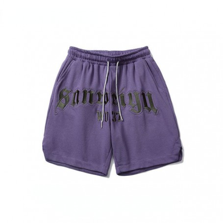 Retro Purple Sweatpants Women's Loose Oversized Letter Basketball Pants Jogging Women's Pants Plus Size Drawstring Sweatpants