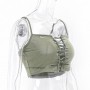 Irregular Hollow Out Suspender Vest Sexy Tank Tops Women Summer New Fashion Streetwear Harajuku Grunge Style