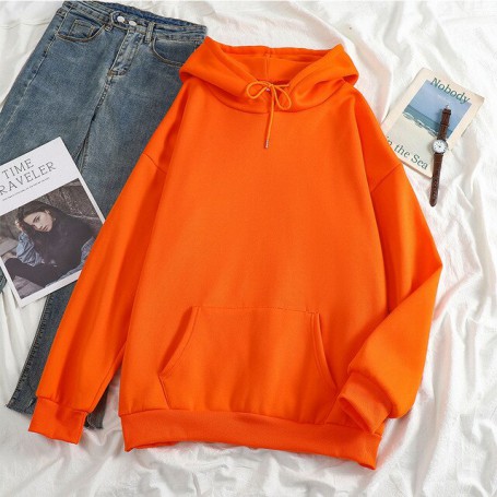 Casual Hoodies Couple Long Sleeve Hooded Sweatershirt Men Spring Plus Size Fashion Loose Pullover Tops