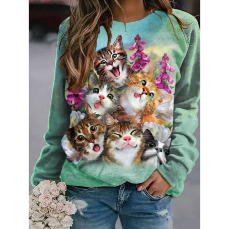 3D Printed Women Hoodies Streetwear Sweatshirts Oversized Pullover Tracksuits Girls Tracksuits