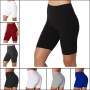 Women Thin Fitness Short Pants Ladies High-Waist Summer Shorts Bottom Biker Cycling Shorts