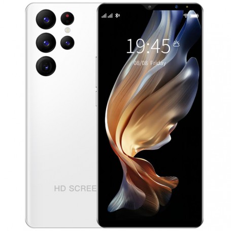 S22 Ultra 5G Fast Charging Smart phones Cheap 128GB Cell Phone Dual Sim 6.1 FHD Screen Android 11 Celular Unlocked Mobile Phone