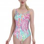 One Piece Swimsuit/ One Shoulder Ruffle Swimsuit