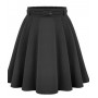 Knee-length Skirts Retro Stylish Female High Waist Ball Gown Skirts Femininas Vintage Women Long Skirt