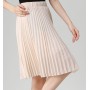 Chiffon Pleated Skirt Vintage High Waist Tutu Skirts Womens Saia Midi Rokken  Summer Style Jupe Femme Skirt
