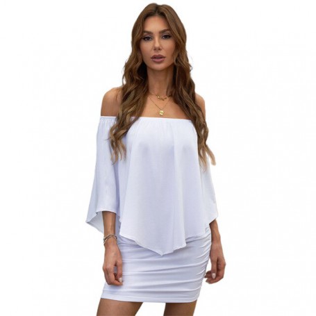 Mini Dress Cotton Women