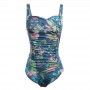 Woman Swimwear Sexy One Piece Swimsuit Lady Backless BathingSuit High Waist Floral