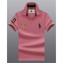 Men's New Embroidery Points Bronze Color Short Sleeve Business Fashion For Men's Shirt Men's Shirt