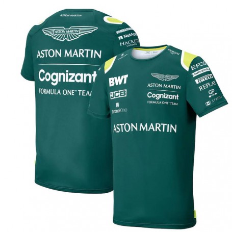 Aston Martin T-Shirts F1 Formula One Team Racing Car 3D Print Men Women Sports Fashion O-Neck T Shirt Kids Tees Tops Jersey