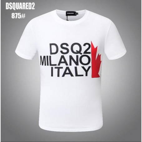 Short-sleeved T-shirt Men's Printing Fashion Trend D2 Summer Youth Shirt 875