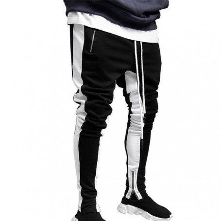 Men Sweatpants Energetic Drawstring Soft Casual  Sweatpants