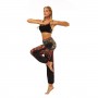 Ethnic Print loose wide-leg pants fitness sports yoga pants