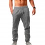 New Men's Linen Pants Male Summer Breathable Cotton Solid Color Linen Trousers