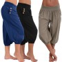 Male Summer Beach Breathable Flax Shorts
