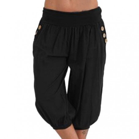 Male Summer Beach Breathable Flax Shorts