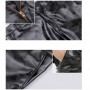 TSINGYI Camouflage Moto Skinny Elastic Faux Leather Pants Men Camo Black PU Leathers Trousers Four Seasons Brand Men Clothing