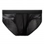 Men Summer Ice Silk Underwear Briefs Breathable Underwear Bamboo Carbon Fiber Anti-Bacterial Hollow Underwear Pants Cold