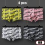 New Men's Underwear Fashion Boxer Shorts Panties Male Breathable Man Sexy Set Underpants Large Size Lot Soft High Quality