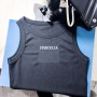 Customized women's sleeveless top vest sports running apparel printing your logo design