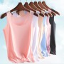 Tank Tops Seamless Ice Silk Vest Women Wear Undershirt Underwear Female Students Korean-Style Slim Strap