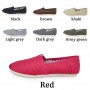 Unisex Comfortable Canvas Shoes Spring Summer Fell Casual Breathable Men/Women Espadrilles Home Cover Shoes