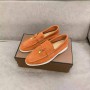 New Cowhide Beanie Shoes All-match Casual Soft Leather Large Size Women's & Men's Loafers Shoes