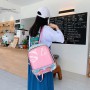 Teenage Girl Clear Pvc Waterproof Jelly Ladies Backpack Fashion Laser Transparent Women Backpacks Cute Bow Ita School Bags