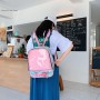 Teenage Girl Clear Pvc Waterproof Jelly Ladies Backpack Fashion Laser Transparent Women Backpacks Cute Bow Ita School Bags