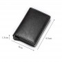 ID Credit Bank Card Holder Wallet Luxury Brand Men Anti Rfid Blocking Protected Magic Leather Slim Mini Small Money Wallets Case