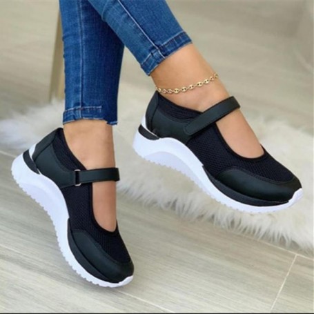 Shoes Women Flats Fashion Mesh Breathable Women Casual Shoes Women Shoe Platform Femme Sneakers