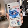 Cartoon Cute Fashion Trend Stitch Phone Case For iPhone 11 12 13 Pro Max Mini X XR XS 6 6s 7 8