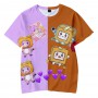 3D Prints Children T-shirts Fashion Summer Boys Girls Short Sleeve Tshirt Hot Sale Kids Casual Streetwear Clothes