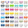 LOFCA 15mm Silicone Beads 10pcs Loose Beads Baby Teether Toy BPA Free Food Grade DIY Chew Charms Necklace Jewelry Making