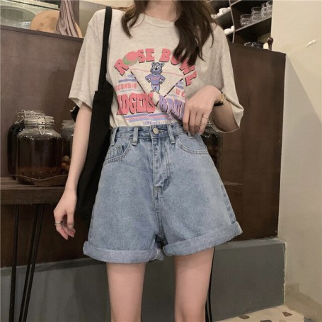 Korean Design High Waist Short