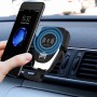 Qi Wireless Fast Charger (10W) Car Mount/Air Vent With Charging Stand For IPhone And Android Phone
