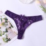 New Arrival Sexy Lace Thong Panties Woman Hollow out Solid See Through Women Panties S M L XL Women Underwear Breath
