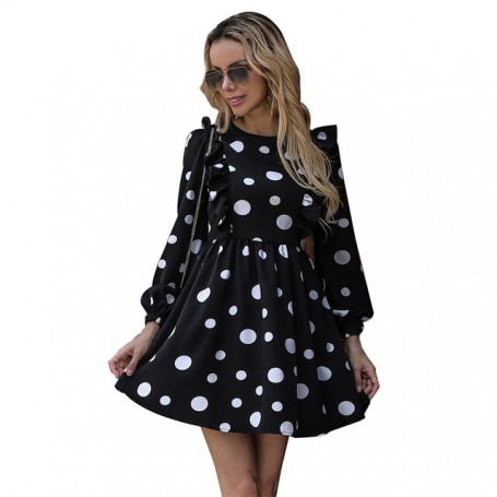 Long Sleeve Mini Dress Women
