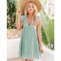 Autumn Summer Women's Dress Lace Jacquard Hollow Out V-neck Dress with Pockets Shorts Sexy Dress for Women Vintage Dress