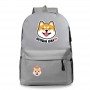 Cute Dog Shiba Inu Kids Boys Girls Back to School Gift Backpack Men Women New Pattern Travel Bags Fashion Book Mochila for Teens