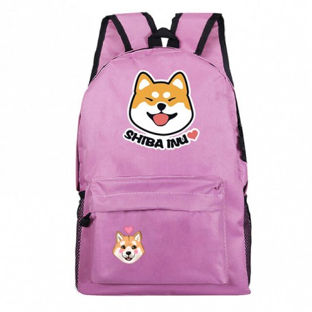 Cute Dog Shiba Inu Kids Boys Girls Back to School Gift Backpack Men Women New Pattern Travel Bags Fashion Book Mochila for Teens