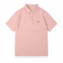 High Quality Mens Shirt Brand Fox Embroidery Logo Appliqued Cotton Casual Polo T Shirt Summer Fashion Short Sleeve Men Top