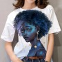 3D Print Casual Women T-shirt Girl 90s Funny 90S Tops Tee Fashion Streetwear  New
