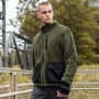 Winter Mens Military Sweatshirt Fleece Zipper Pullover Fashion Men's Solid Color Loose Lamb Thick Jacket Men Clothing Streetwear